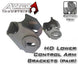 Artec TJ 30-44 HD Lower Control Arm Brackets (pair) for Jeep TJ