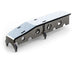 Modular Truss End Artec Industries Axle Truss Upgrade, silver machined end piece with cutouts