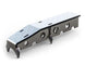 Modular Truss End Artec Industries Axle Truss Upgrade, silver machined end piece with cutouts
