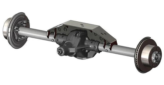 Artec Sterling 10.25/10.5 Rear Modular Truss axle assembly with central housing and mounting rails