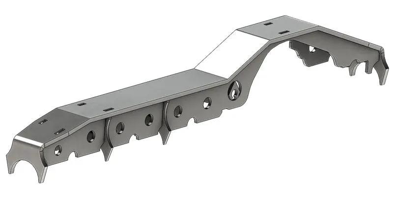 Artec Industries Low Profile Ford Kingpin-Balljoint Front Truss steel 1985-1997
