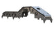 Low Profile Front Truss Artec Industries for Ultimate Dana 60 Axle, dark gray