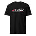 Extra Soft T Shirt 4Link4WD black with pink/white 4LNK 4WD graphic