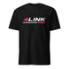 Extra Soft T Shirt 4Link4WD black with pink/white 4LNK 4WD graphic