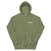 4Link4WD More Trail Time Hoodie olive green with front chest logo