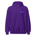 Hoodie 4Link4WD Retro Purple with chest logo