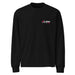 4Link4WD premium heavyweight long-sleeve shirt, black with white/red chest logo