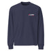 4Link4WD navy premium heavyweight long-sleeve shirt with small chest logo