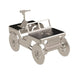Artec Aluminum Micro Willys model chassis with exposed gears, silver