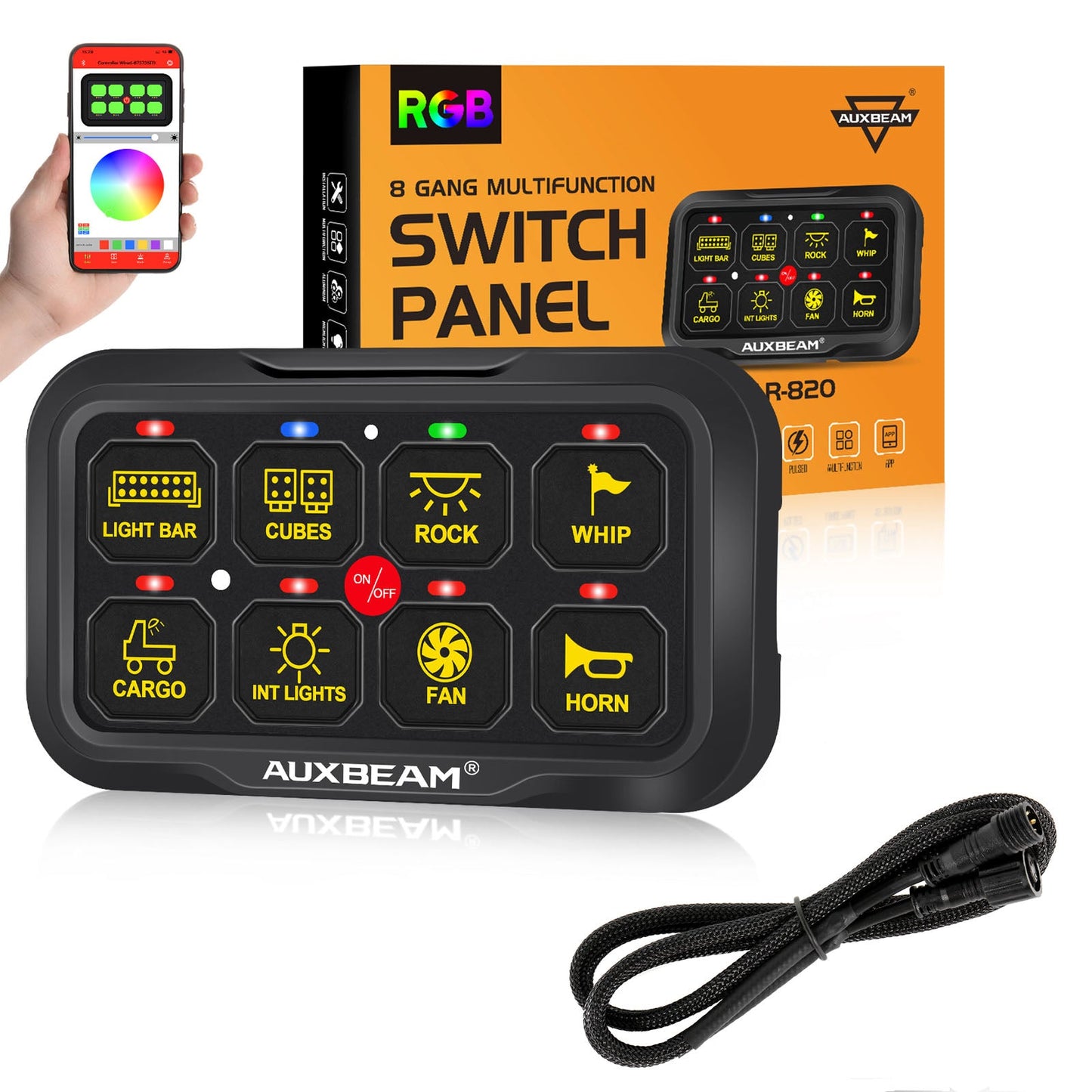 AR-820 RGB Switch Panel |  Pulsed Mode Supported | Urban 3D