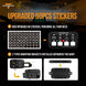 8 Gang Switch Panel Kit | LED Switch Panel Kit Automatic | Urban 3D
