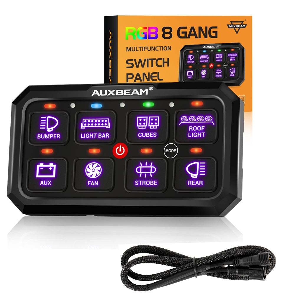  Auxbeam RGB Switch Panel | Switch Panel without APP | Urban 3D