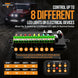 8 Gang Switch Panel Kit | LED Switch Panel Kit Automatic | Urban 3D