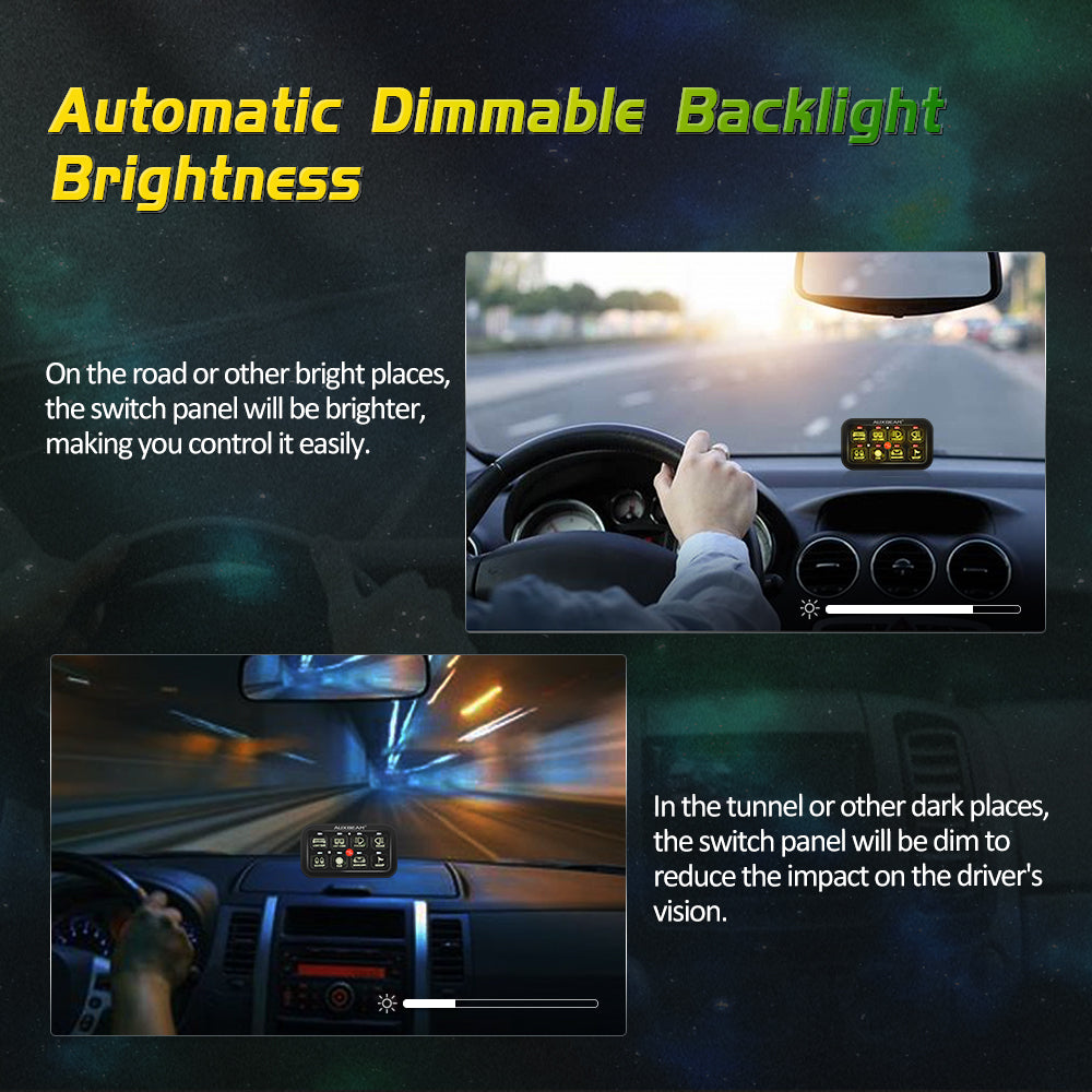 Auxbeam AR-800 RGB Switch Panel | Lighting Control | Urban 3D